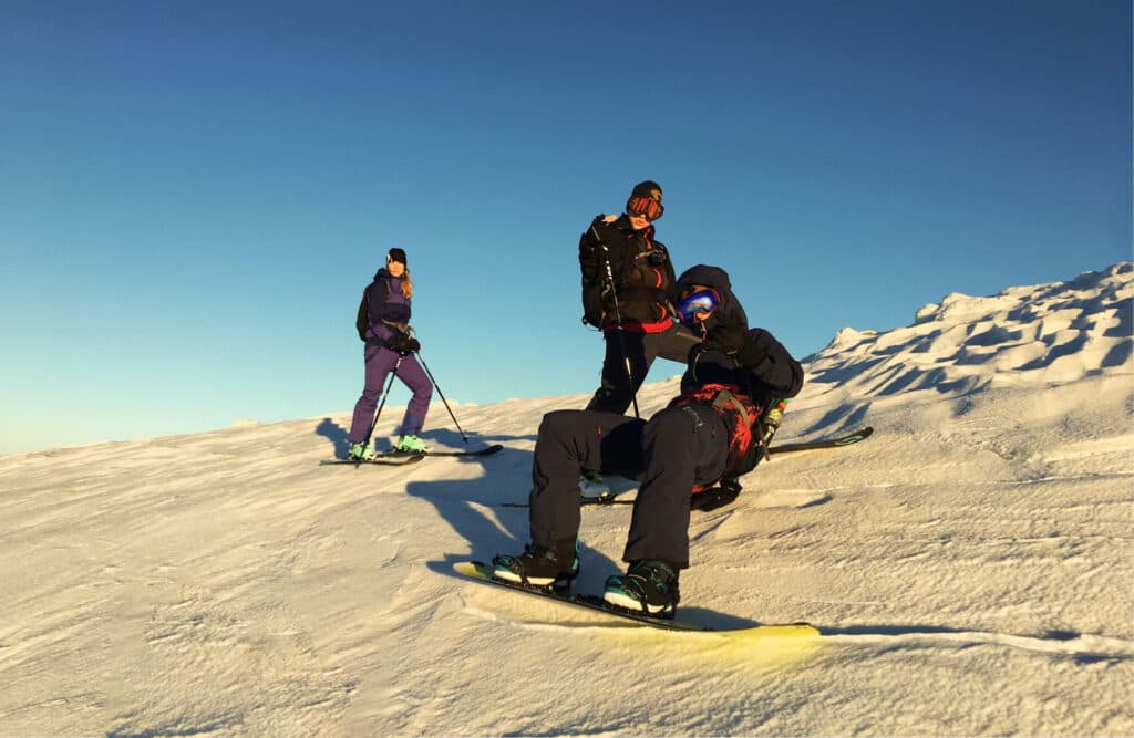 Na lyže je to kousek